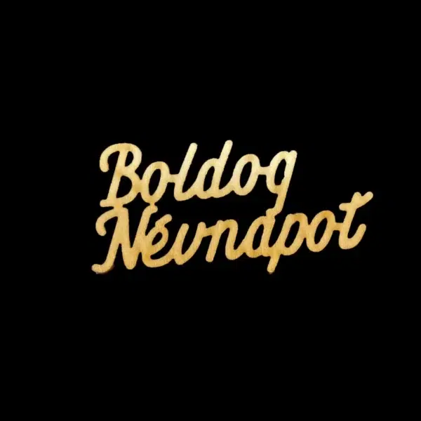 Boldog névnapot tábla