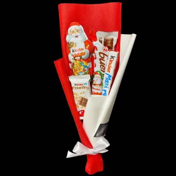 Kinder Mikulás csokor