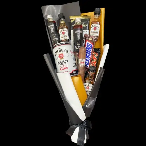 Jim Beam + Tatratea csokor